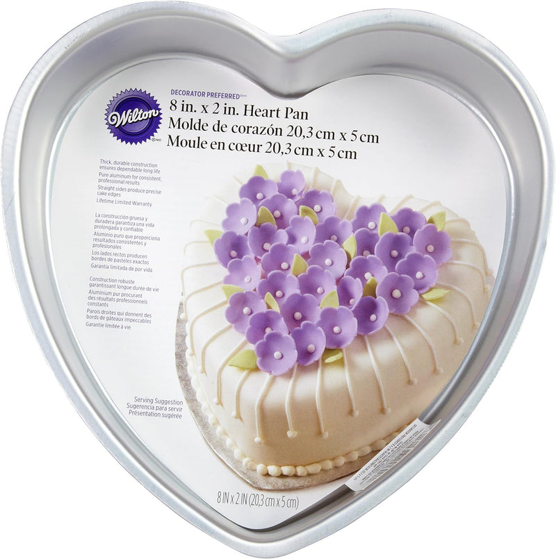 Heart Cake Pan - 6-inch Aluminum