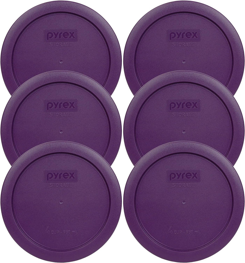 Pyrex 7201-PC 4-Cup Glass Bowl Lid - Muddy Aqua