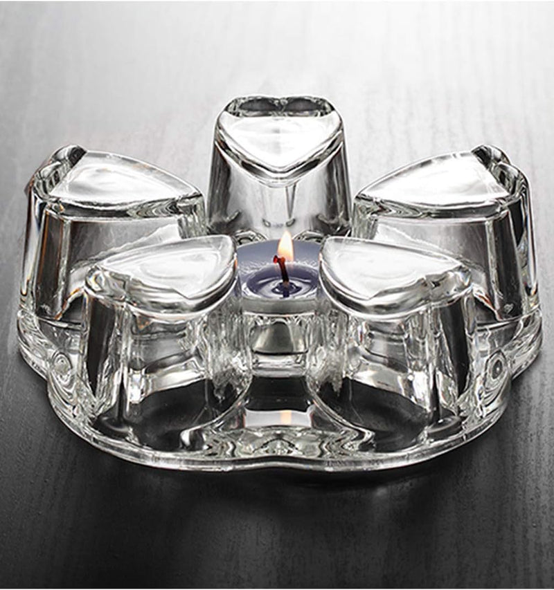 Dahlia Borosilicate Glass Teapot Warmer