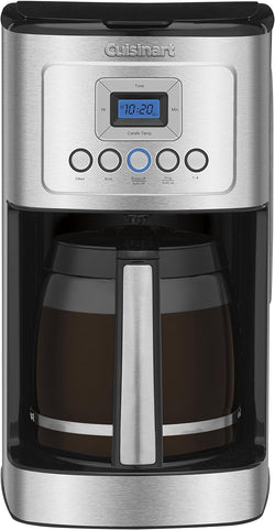 Cuisinart Coffee Maker, 14-Cup Glass Carafe, Fully Automatic for Brew Strength Control & 1-4 Cup Setting, Stainless Steel, DCC-3200P1