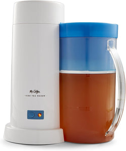 TM1 2-Quart Iced Tea Maker for Loose or Bagged Tea, Blue