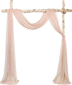 20Ft Chiffon Table Runner for Wedding Arch and Decorations