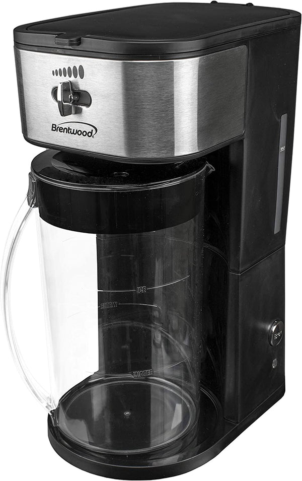 Brentwood KT-2150BK Iced Tea and Coffee Maker with 64 Ounce Pitcher, Black