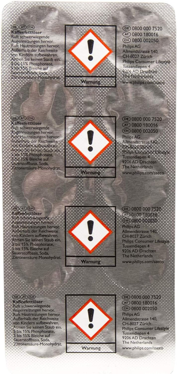 Gaggia Coffee Cleaning Tablets, Package may vary