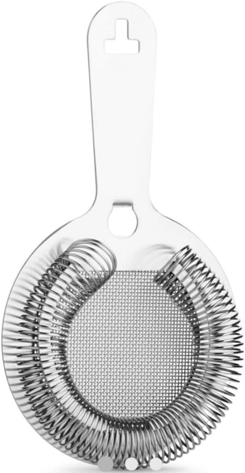 Kilpatrick Fine Mesh Strainer Stainless Steel Cocktail Bar Strainer