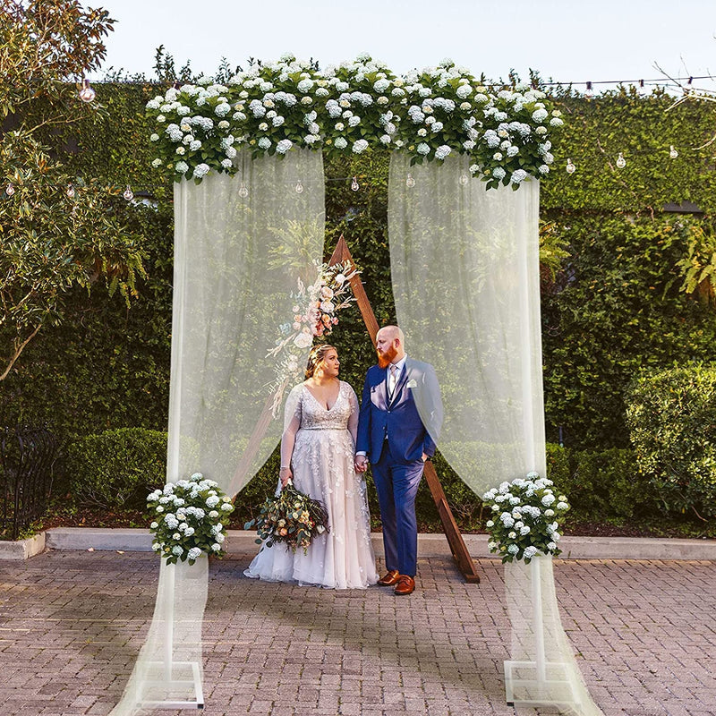 Metal Wedding Arch Stand - 66x33 ft - Easy Assembly - Perfect for Weddings Parties Events