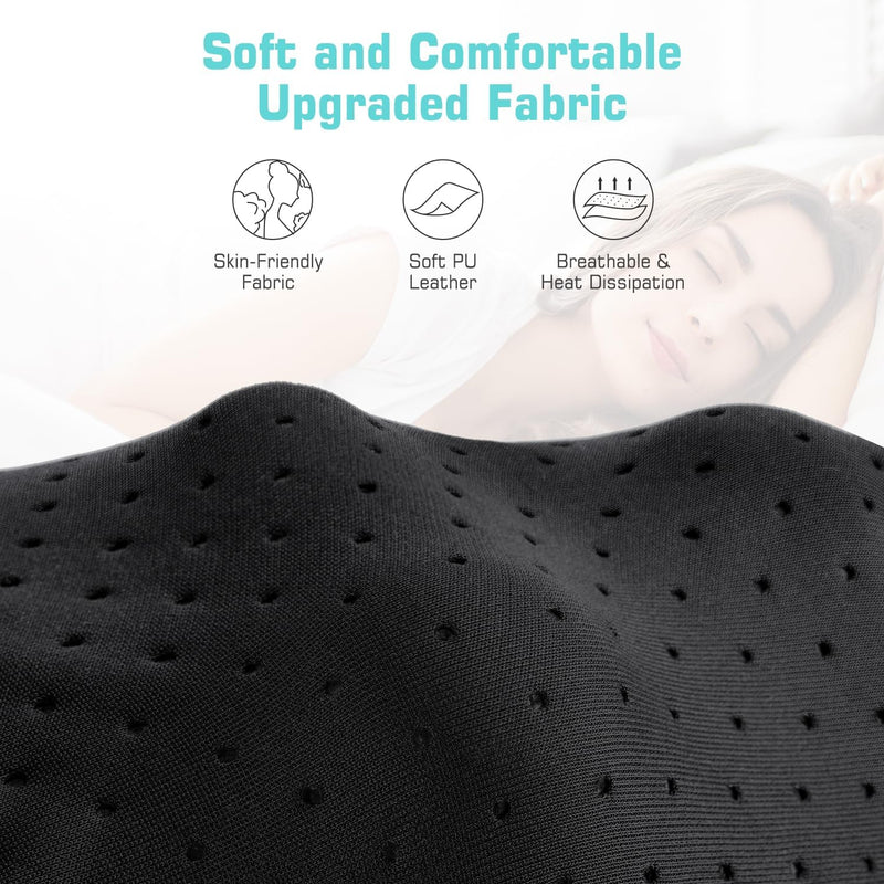 Neck Massager with Heat, Shiatsu Back Neck and Shoulder Massager, Deep Tissue 4D Kneading Massage Relax Muscle Pain Relief, Use at Home, Office, Car- Best Gifts for Women Men Mom Dad