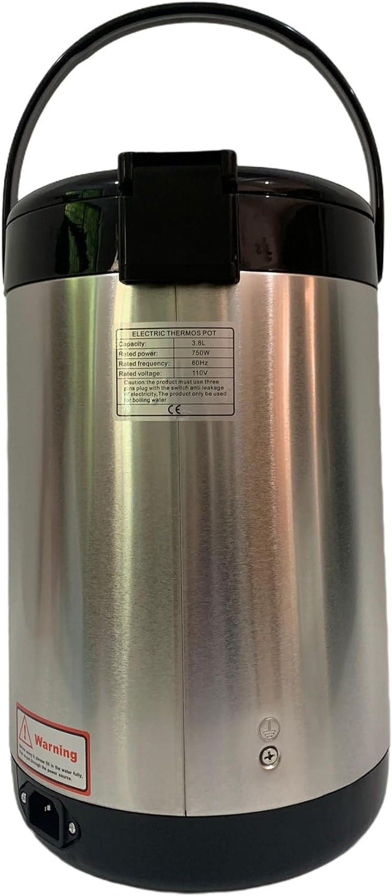 CHOLISM 3.8L Hot Water Dispenser, Micom Water Boiler and Warmer, Hot Beverage Dispenser, Hot Water Urn Pot Insulated Stainless Steel, Countertop Water Heater