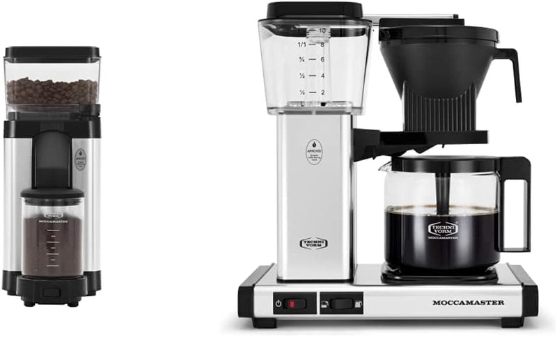 Technivorm Moccamaster 49520 KM5 Burr Coffee c, Polished Silver