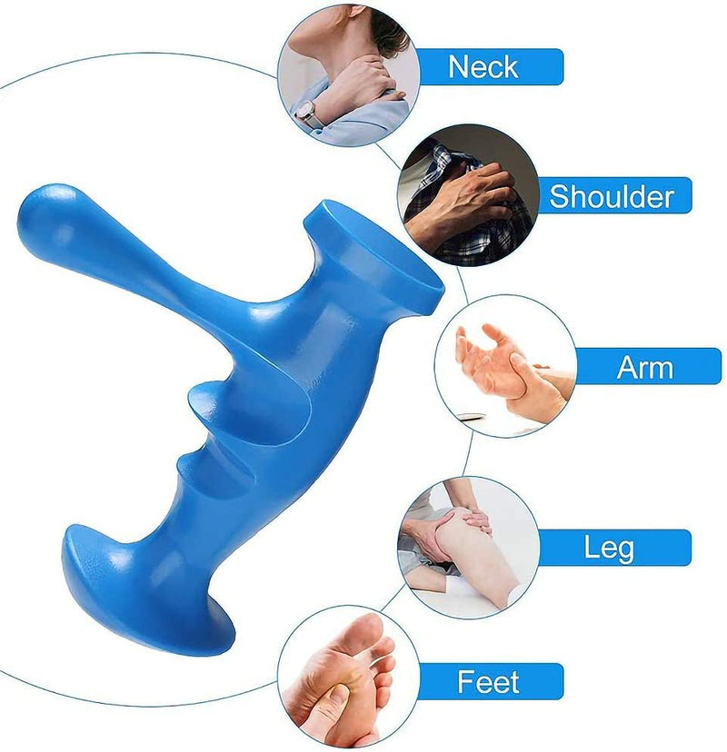 GELMAY 2 PCS Deep Tissue Massage Tool, Thumb Saver Massager Trigger Tools