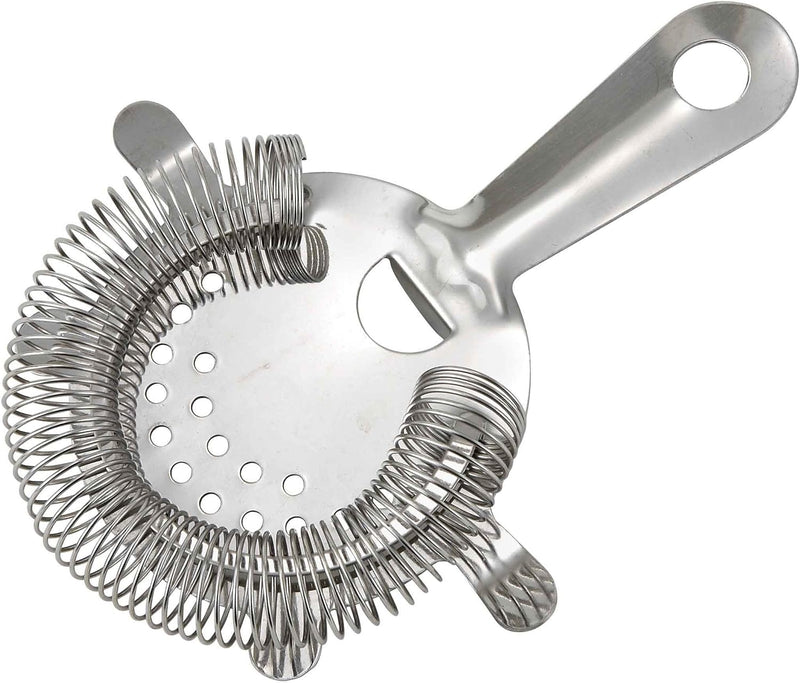 Winco Stainless Steel 4-Prong Bar Strainer