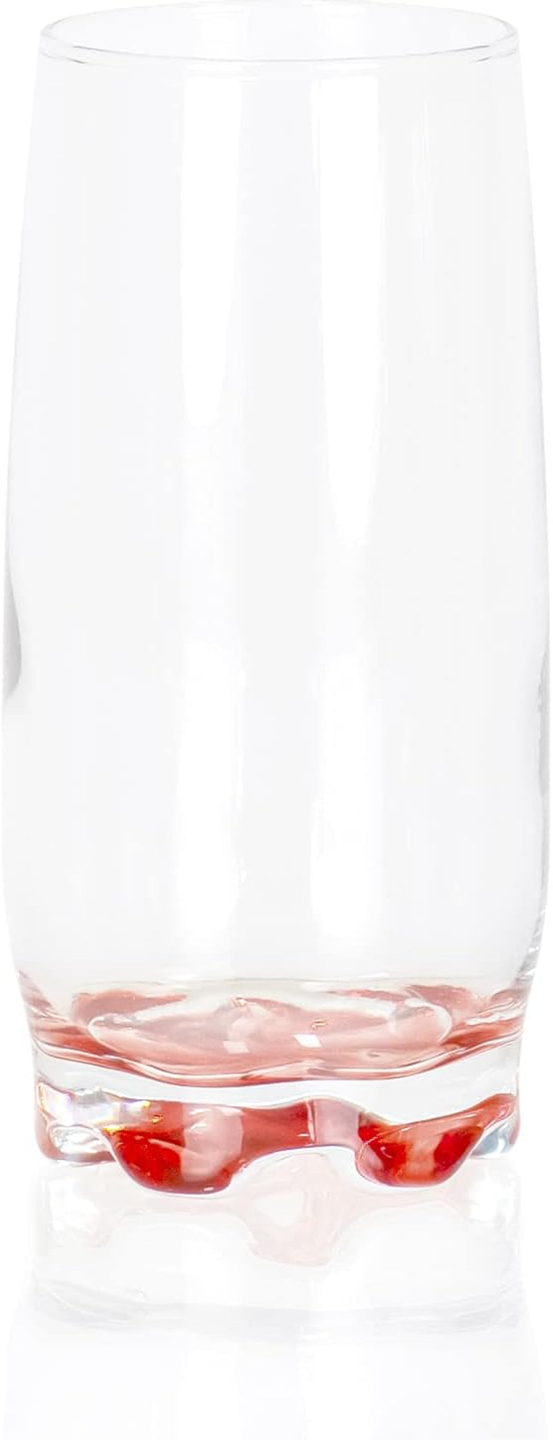 Vibrant Splash Water, Beverage Highball Glasses, 13.25 Ounce - Set of 6