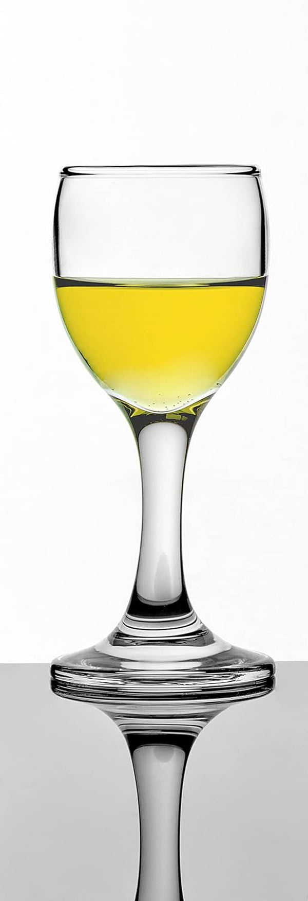 Pasabahce Premimum Shot Glasses Set of 6 - Bistro Cordial & Liqueur Extra Mini Glasses 2 oz (60 cc) - Mini Wine Glasses - Uniqe Desing Goblet - Crystal Tasting Glasses - Perfect for Parties, Gifts