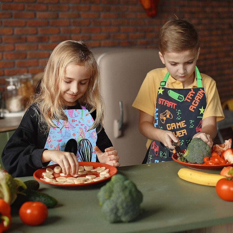 Kids Apron - Dual Pockets - Multifunctional