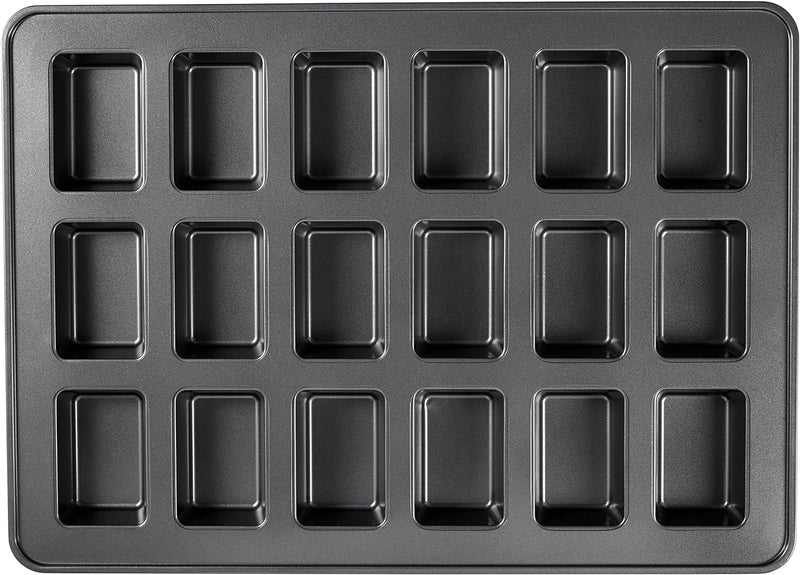 Non-Stick Mini Loaf Pan - 8-Cavity 152 IN x 95 IN x 16 IN Gray by Wilton