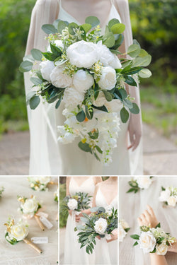 Bridal Flower Package - White  Sage