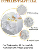 50''X72''Silver Sequin Tablecloth, Wedding Table Cloth, Sparkle Sequin Linens, Glitz, Sequin Cake Tablecloth, Sequin Tablecloth (50''X72'')