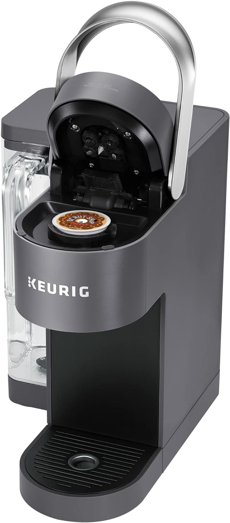 Keurig K-Supreme SMART Coffee Maker, MultiStream Technology, Brews 6-12oz Cup Sizes, Gray