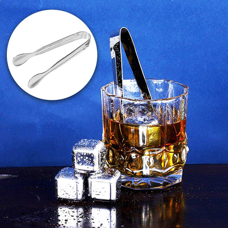 4 Pcs Ice Tongs Sugar Cubes Tongs, Mini Serving Tongs, 304 Stainless Steel Tongs Small Kitchen Tongs for Tea Party Coffee Bar