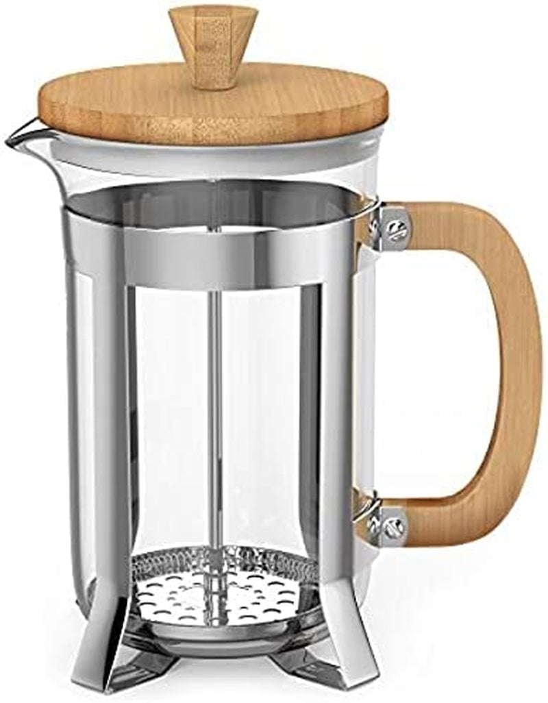 Upromax French Press 8-Cup Coffee Makers, Heat-Resistant Borosilicate Glass