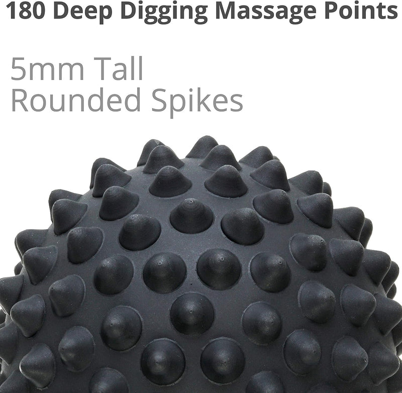 Body Back Buddy with Rhino Pro Massage Ball Bundle – Trigger Point, Plantar Fasciitis, and Fibromyalgia Relief Tools for Men & Women