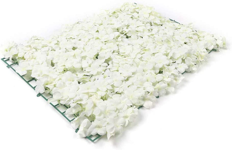 Artificial Flower Wall Panels - Set of 10 - 24x16 Inches - WeddingEventParty Decoration