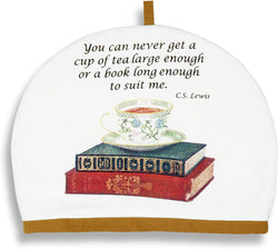 Alices Cottage Teacup and Books Cotton Tea Cozy Cosy