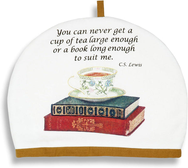 Alices Cottage Teacup and Books Cotton Tea Cozy Cosy