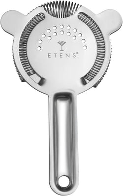 Etens Cocktail Strainer for Drinks, Bar Strainers for bartending, Martini Strainer for Boston Shaker and Mixing Glass, Bartender Hawthorne Strainer