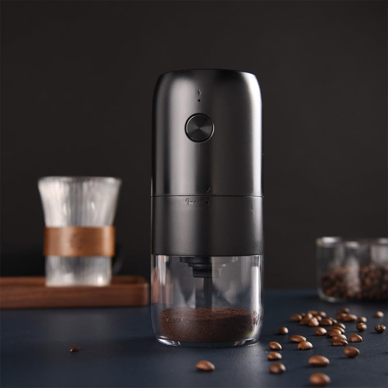 SEEDREAM Portable Electric Burr Coffee Grinder, Small Electric Rechargeable Mini Coffee Grinder with Multiple Grinding Settings