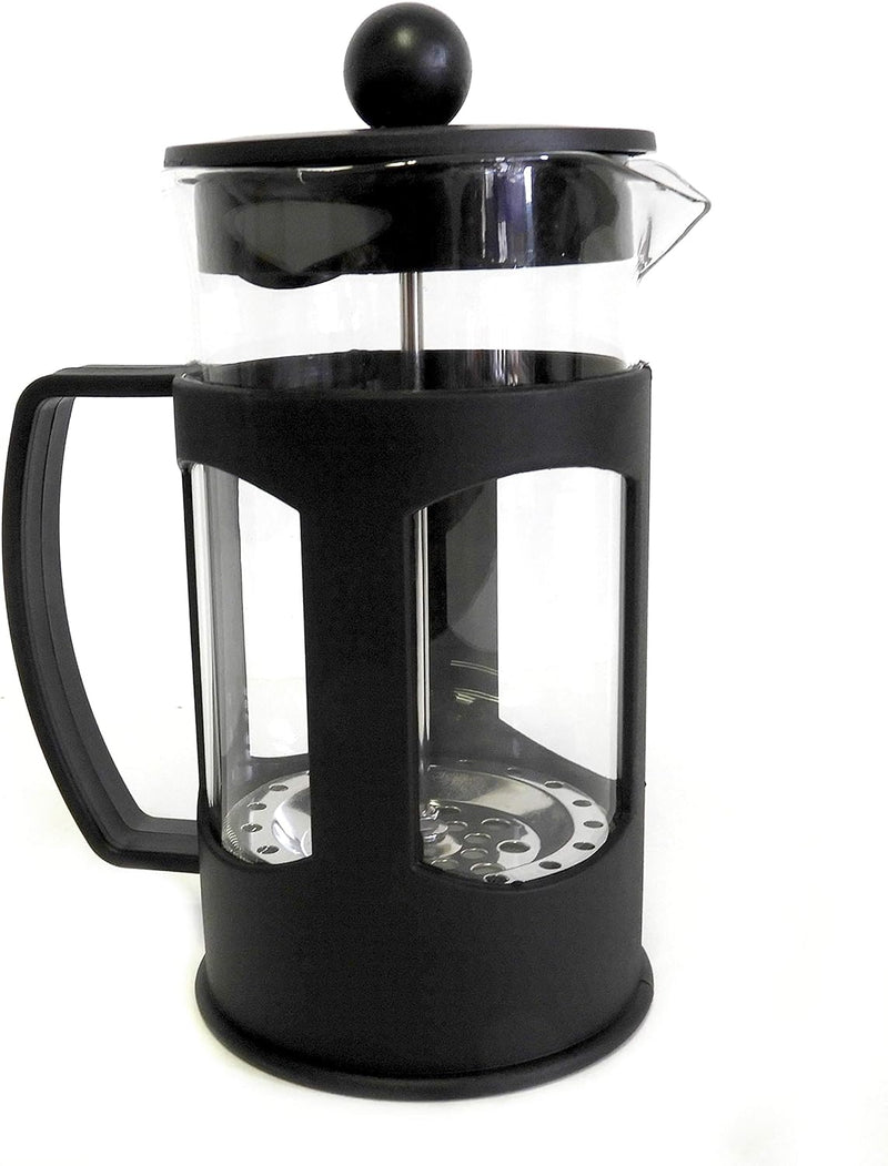 Dependable Industries Inc. Essentials French Press with Protective Plastic Exterior - Brew Fresh Coffee and Tea 20 Oz Preferred Method for Brewing for Coffee Enthusiasts