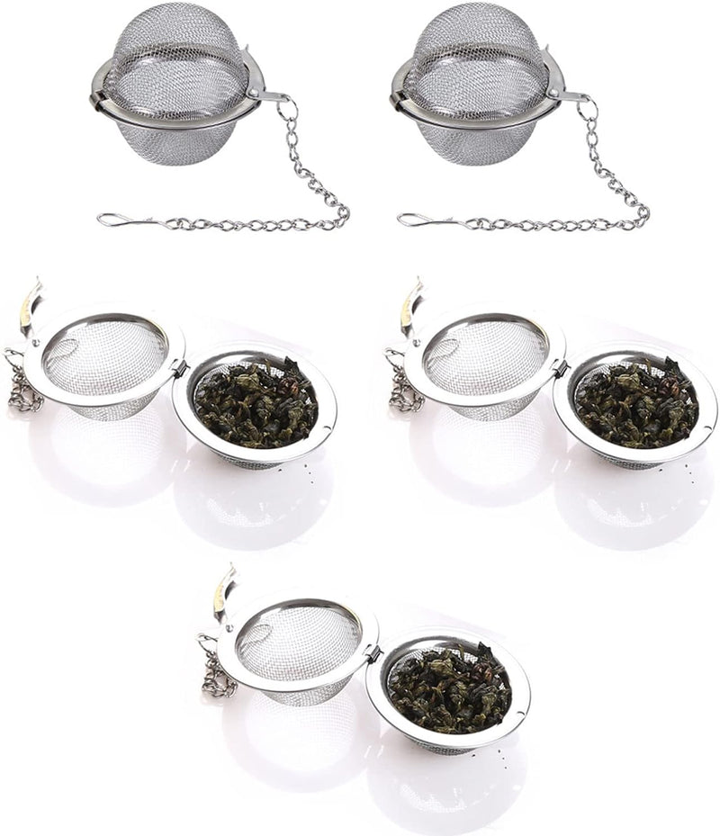 3PCS Tea Infuser, Upgraded Tea Strainer, Premium Tea Infusers for Loose Tea, Tea Steeper, Tea Ball for Tea Flavoring Herbal Spices Seasonings