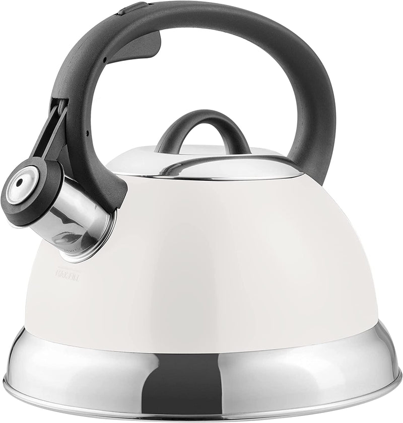 Mr. Coffee Flintshire 1.75-Quart Whistling Tea Kettle Stainless Steel (91407.02) (93586562M)