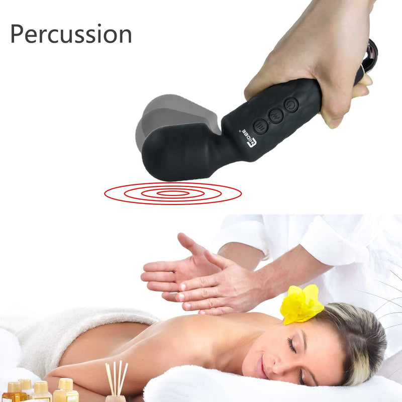 Vibrator Wand Massager Personal Massager for Women,Adult Toys Mini Back Massager Woman Waterproof Rechargeable Handheld 20 Vibration Patterns 8 Speeds Relief Muscle Shoulder Recovery Relieves