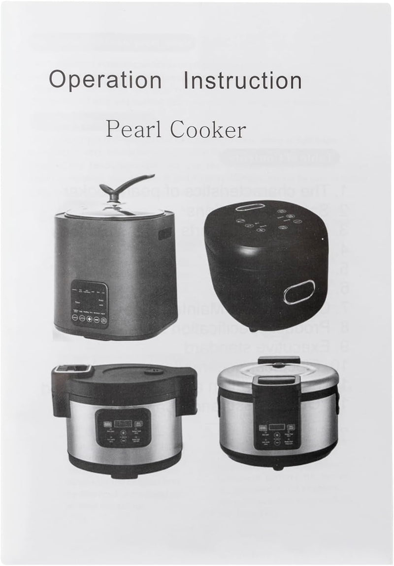 Commercial Boba Pot 12L Automatic Tapioca Boba Maker Pearl Cooker 1850W Non-stick Pearl Maker w/Touchscreen&Timer Function for Bubble Tea Boba Tea Sago Pearl Milk Tea 110V