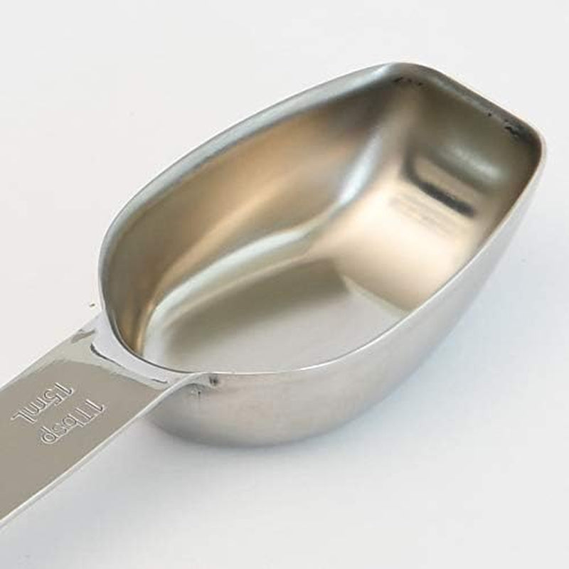 AllSpice Stainless Steel Double Sided Measuring Spoon- Teaspoon and Tablespoon