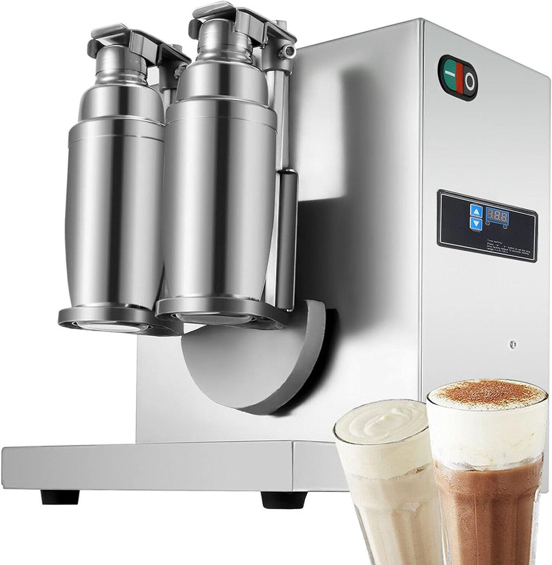 120 Watt Bubble Boba Milk Tea Shaker Shaking Machine Mixer Auto Control Cream Stainless 350-750 Milliliter Suitable for Restaurant, Cake Room, Coffee Shop, Bakery, Food Stores and Beverage Stores