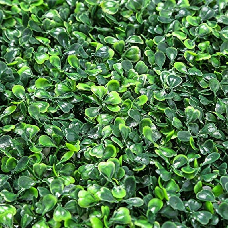 Artificial Boxwood Panels - 12pc Privacy Hedge Screen for OutdoorIndoor Decor