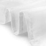 - 90" X 132" Premium Tablecloth for Wedding / Banquet / Restaurant - Rectangular Polyester Fabric Table Cloth - White