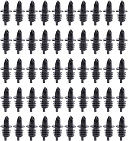 Hedume 50 Pack Bottle Pourers, Free Flow Pourers, Liquor Bottle Pourers Perfect for Pubs, Clubs, Restaurants, Bars, Coffee Shops and Diners
