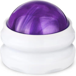 YESMET Massage Roller Ball, Manual Massage Ball for Sore Muscles Pain Relief, Self Massage Therapy and Relax Full Body Tools for Shoulder, Neck, Back, Feet, Deep Tissue, Joint Pain (Purple)