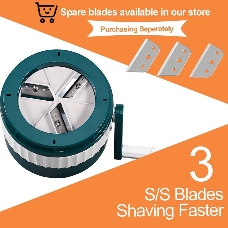 MANBA Ice Shaver and Snow Cone Machine - Premium Portable Ice Crusher and Shaved Ice Machine with Free Ice Cube Trays - BPA Free