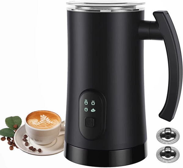 Electric Milk Frother, 4 in 1 Milk Steamer,11.8oz/350ml Automatic Warm and Cold Foam Maker for Coffee,Latte, Cappuccino, Macchiato, Hot Chocolate