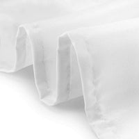 - 10 Premium 120" round Tablecloths for Wedding/Banquet/Restaurant - Polyester Fabric Table Cloths - White