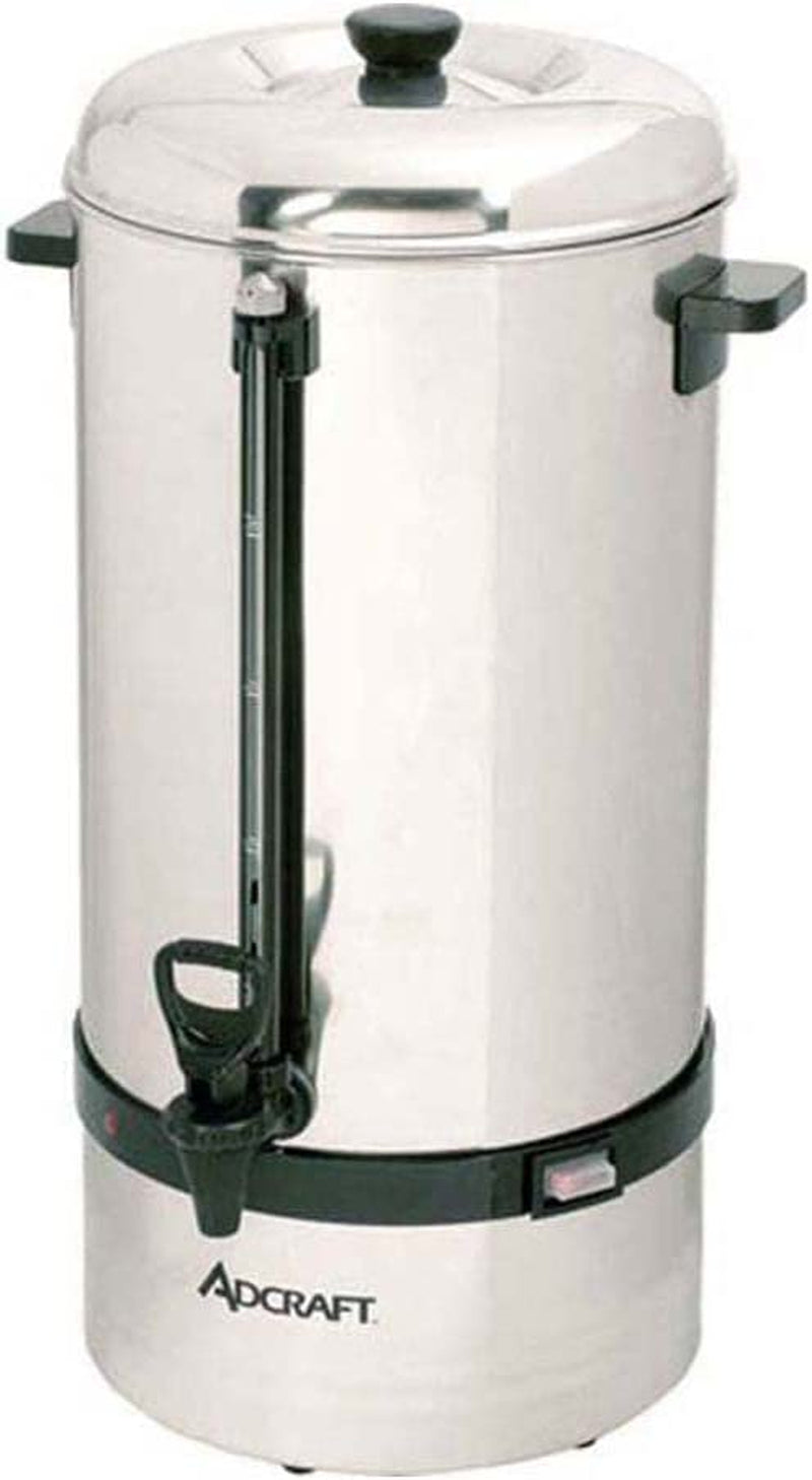 Adcraft CP-40 40-Cup Coffee Percolator, 1350-Watts, 120v, NSF