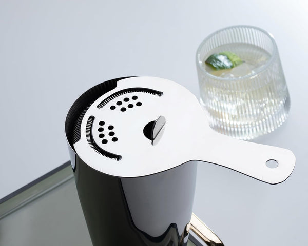 Hawthorne Strainer, Stainless Steel Cocktail Strainer with High Density Spring for Professional Bartenders and Mixologists, Mirror Polished, One Strainer