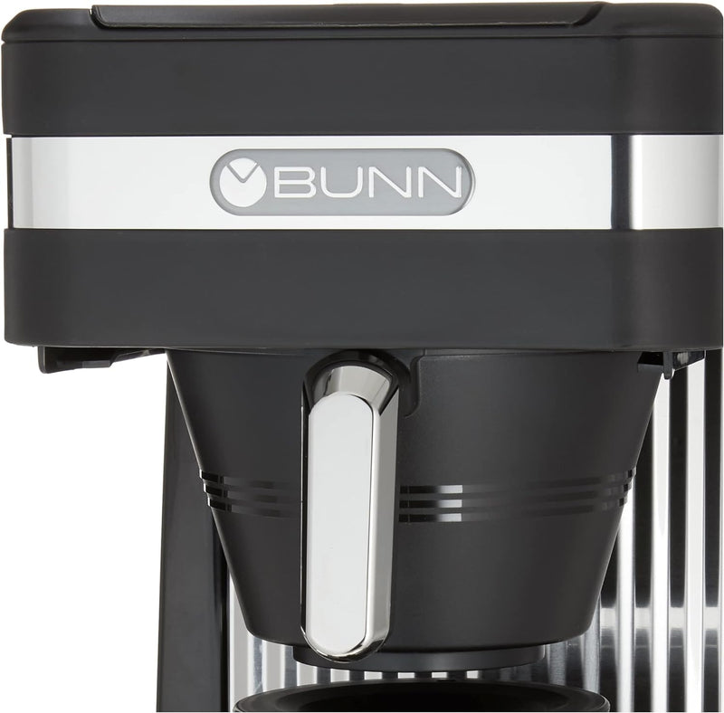 BUNN 55200 CSB3T Speed Brew Platinum Thermal Coffee Maker Stainless Steel, 10-Cup, Black