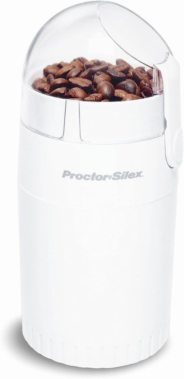 Proctor Silex Electric Coffee Bean Spice Grinder Mill Stainless Steel Blades NEW