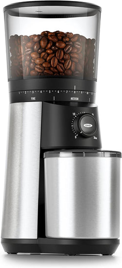 OXO Brew Conical Burr Coffee Grinder , Silver