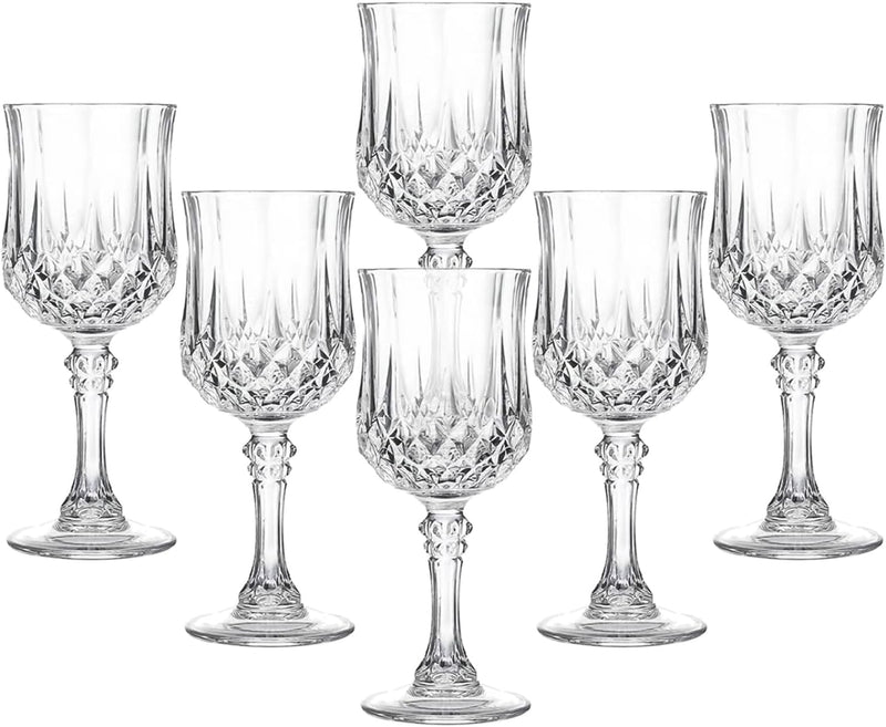 Soopiiso Cordial Glasses,1.7oz/50ml,Shot Glasses Set of 6,shot glasses with stem/tequila shot glasses/Sherry glasses